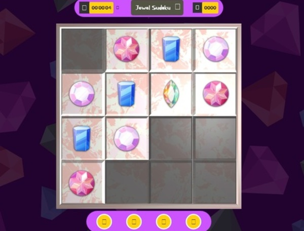 Xogo 3D Jewel Sudoku  en liña