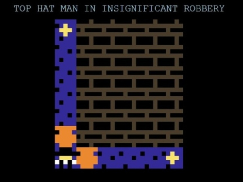 Xogo Top Hat Man con Insignificant Robbery  en liña