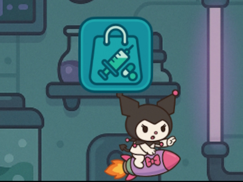 Xogo Kitty Kuro Lab Escape  en liña