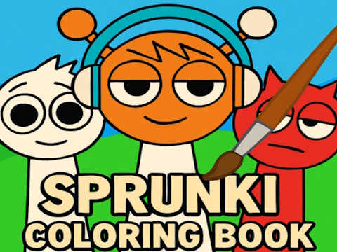 Xogo Libro para colorear Sprunki  en liña