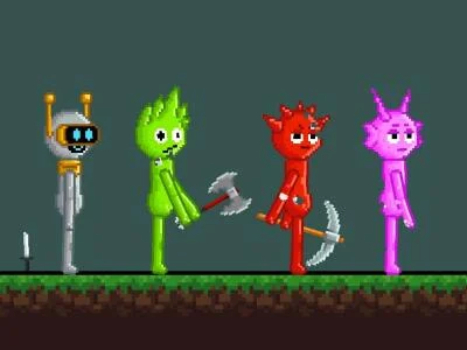 Xogo Sprunki Sandbox: modo de parque infantil Ragdoll  en liña