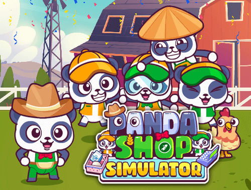 Xogo Simulador de tendas de panda  en liña