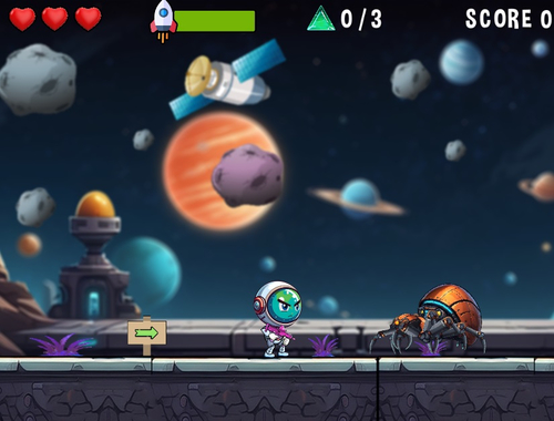 Xogo Space Rangers  en liña