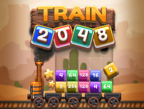 Xogo Tren 2048  en liña