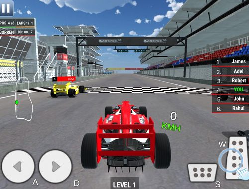 Xogo Racing de automóbiles de fórmula  en liña