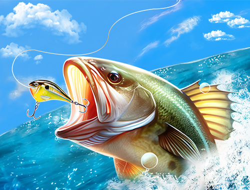 Xogo Pesca barón de barón real  en liña