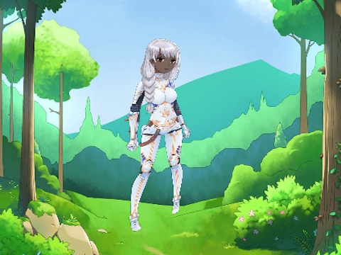 Xogo Vestido de anime de fantasía  en liña