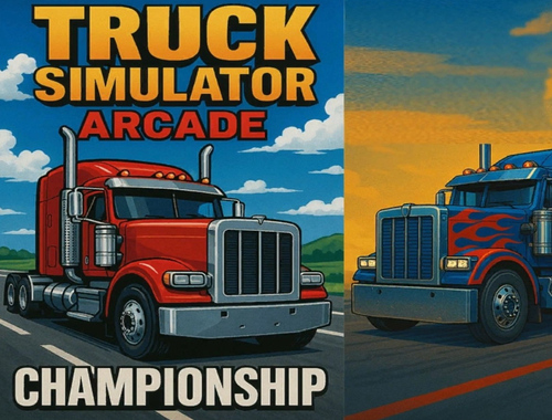 Xogo Campionato Arcade Simulator de camións  en liña