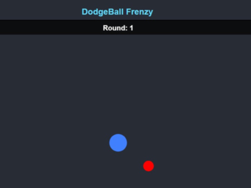 Xogo Dodgeball Frenzy  en liña