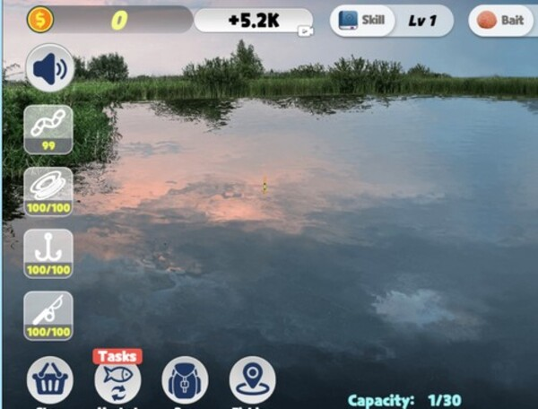 Xogo Pesca barón de barón real  en liña