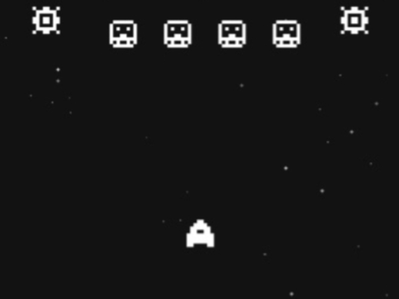 Xogo Aliens Space 1977  en liña