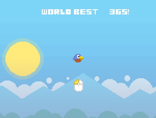 Xogo Voo flappy  en liña