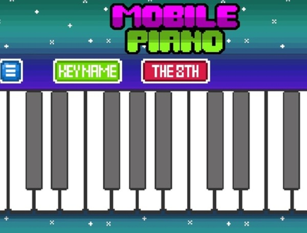 Xogo Piano móbil  en liña