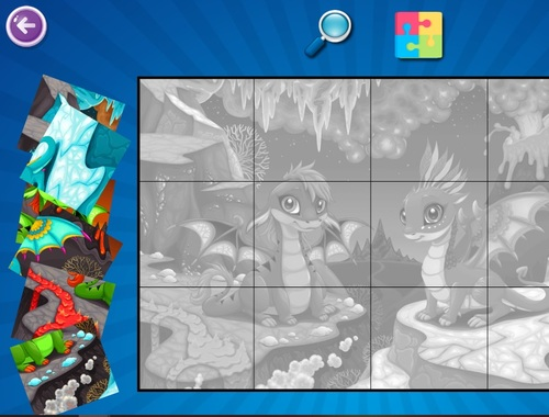 Xogo Puzzle intelixente para nenos  en liña