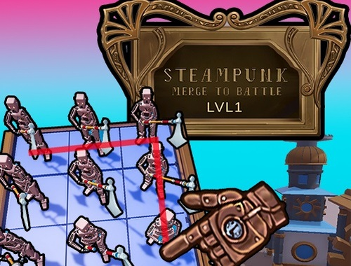 Xogo Steampunk fusionarse para loitar  en liña