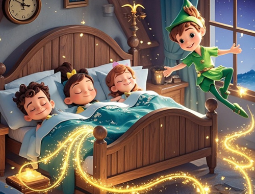 Xogo Atopa as diferenzas: Peter Pan  en liña