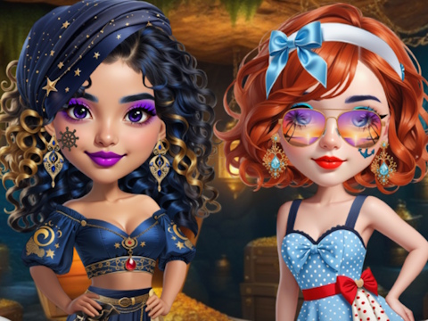 Xogo Sailor Chic vs Pirate Charm  en liña