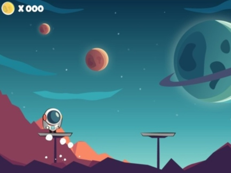 Xogo Aventura de astronautas  en liña