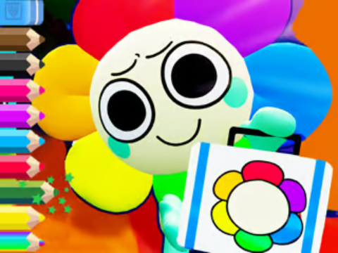Xogo Libro para colorear: membros do mundo de Dandy  en liña