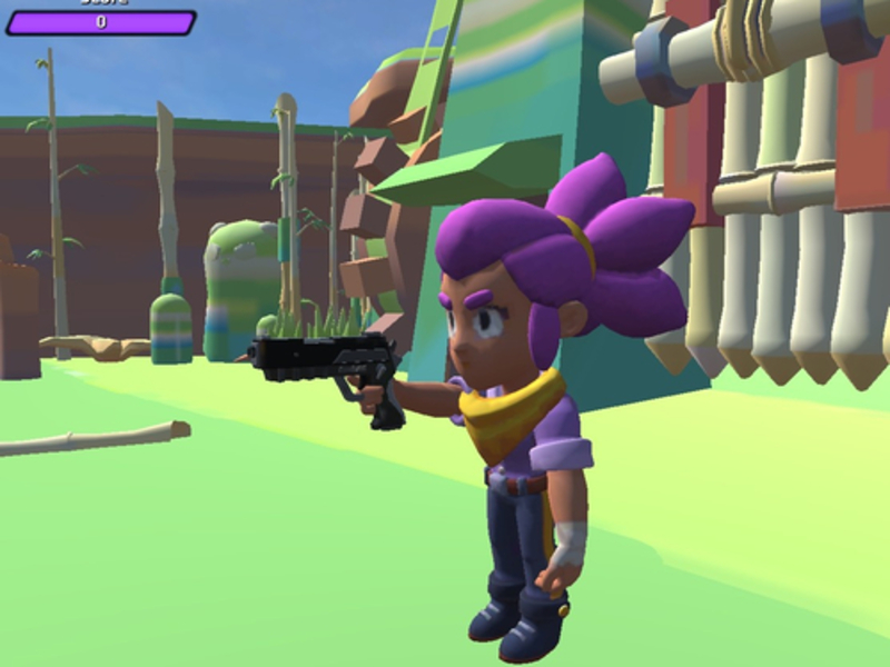 Xogo Brawlers Stars 3D Shooter Stars en liña