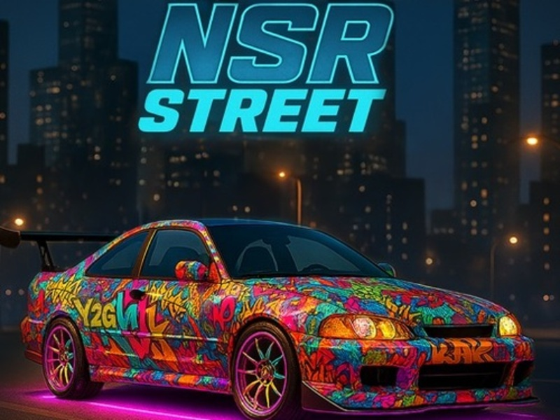 Xogo Racing de vehículos de rúa NSR en liña