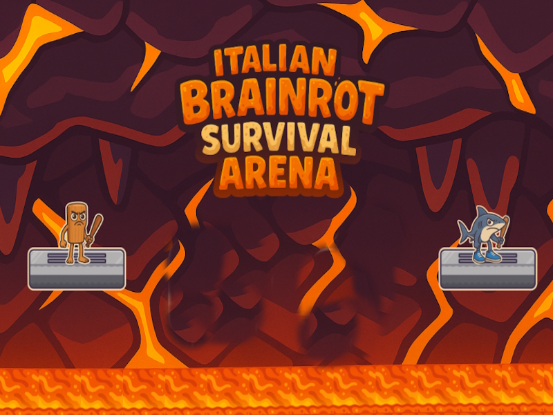 Xogo Arena de supervivencia de Brainrot italiano en liña
