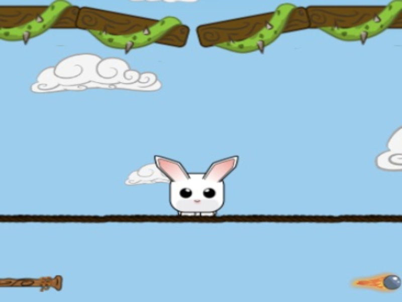 Xogo Bunny Hop Rush en liña