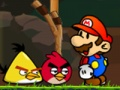 Xogo Mario vs Angry Birds  en liña
