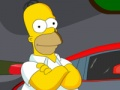 Xogo Aparcadoiro de vehículos de Simpsons  en liña