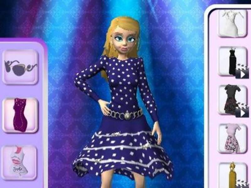 Xogo Modelo Dress Up Game Game en liña