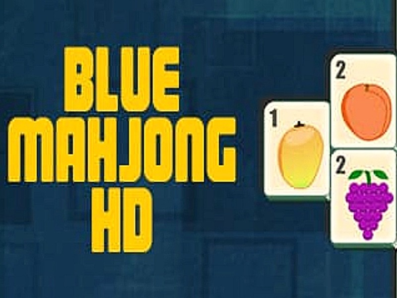 Xogo Mahjong azul en liña