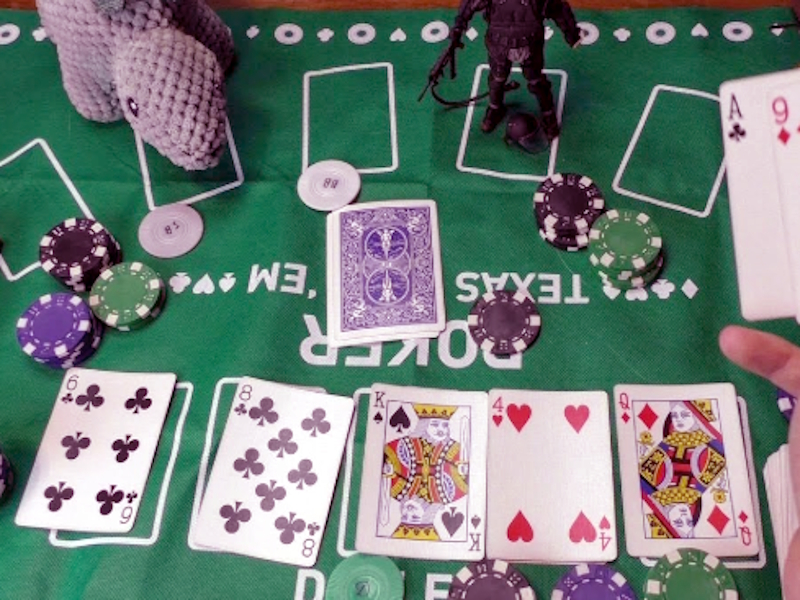 Xogo Poker casual en liña en liña