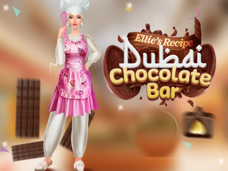 Xogo Receita de Ellie Dubai Chocolate Bar en liña