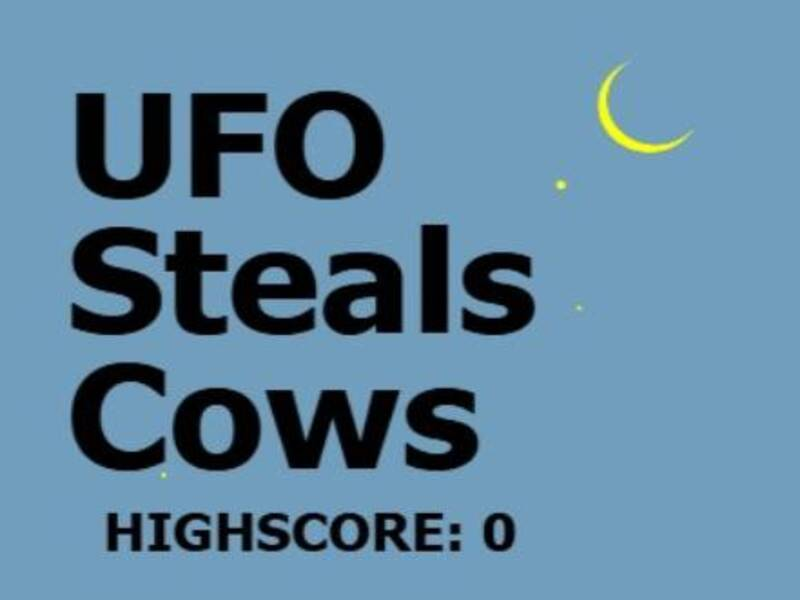 Xogo O ovni rouba vacas en liña