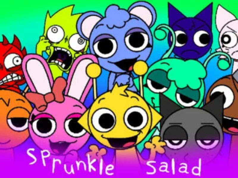 Xogo Ensalada de Sprunkle en liña