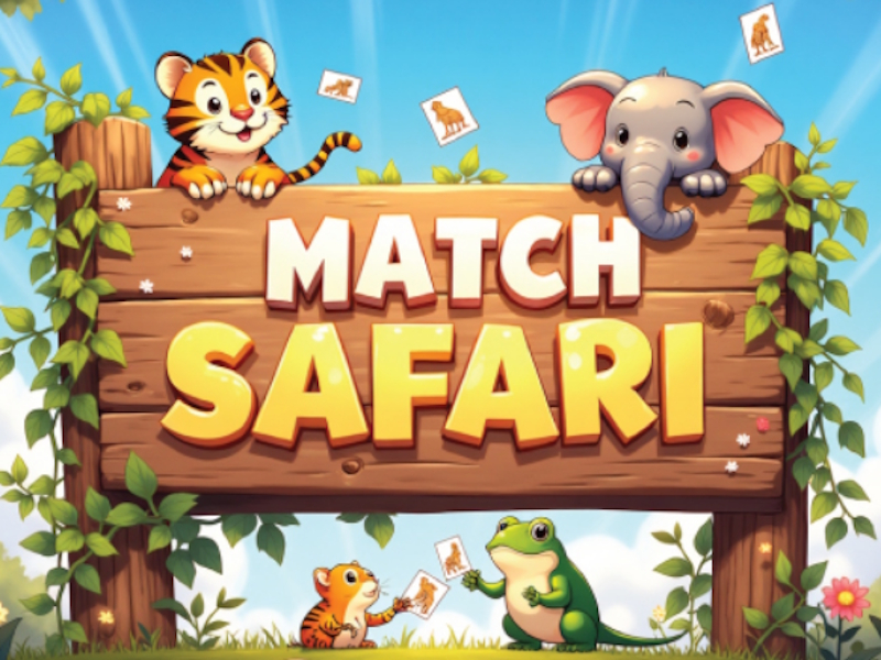 Xogo Partido de safari en liña