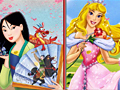 Xogo Mulan e Aurora en liña
