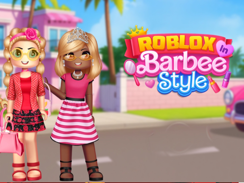 Xogo Roblox ao estilo Barbie en liña