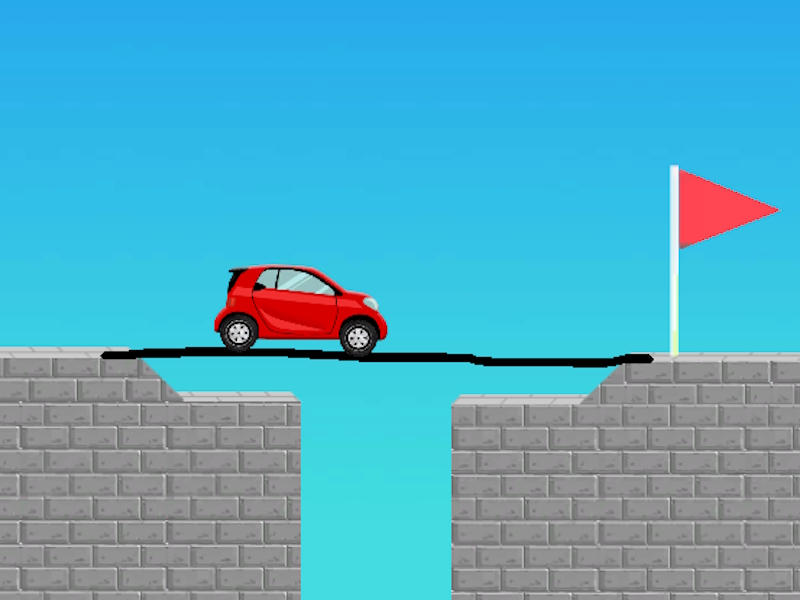 Xogo Draw Bridge Brain Game en liña