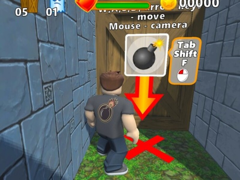 Xogo Obby: Bomberman en liña