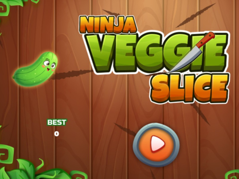 Xogo Ninja Veggie Slice en liña