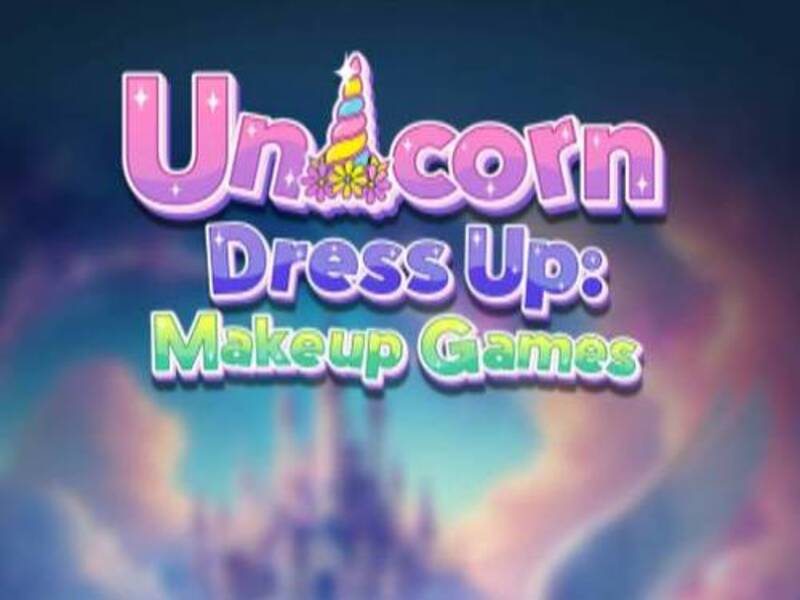 Xogo Vestido de unicornio: xogos de maquillaxe en liña
