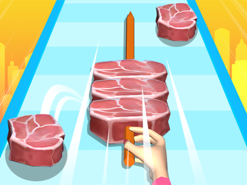 Xogo BBQ Stack Run en liña