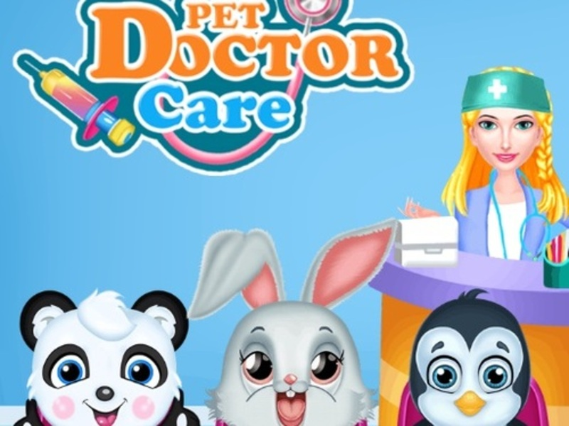 Xogo Coidados de médico para mascotas en liña