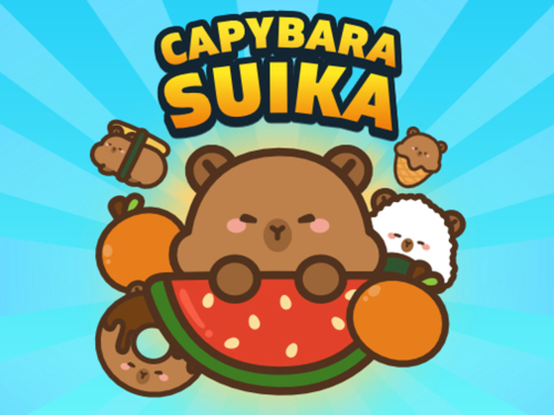 Xogo Capybara Suika en liña