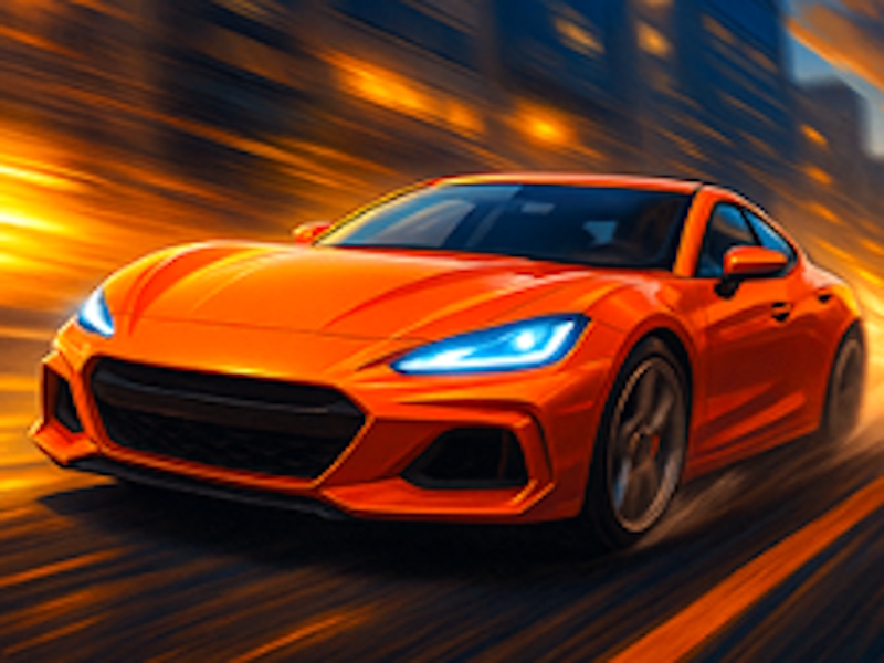 Xogo Street Racer X: Carreira de vehículos 3D en liña