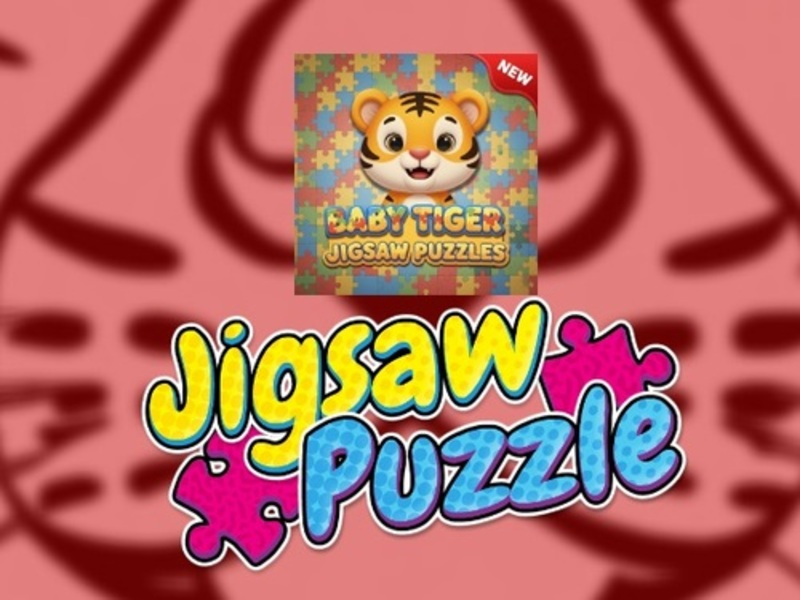 Xogo Baby Tiger Jigsaw Puzzles en liña