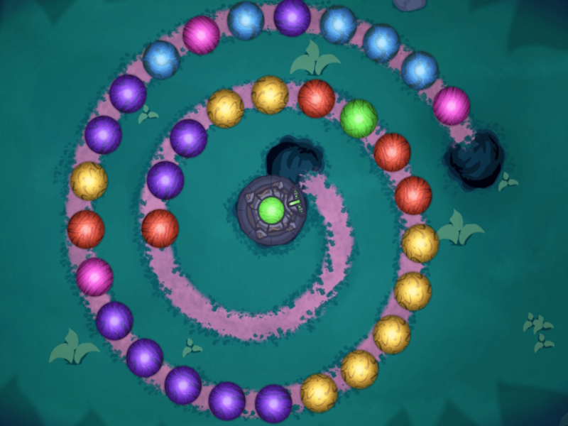 Xogo Espiral de mármore en liña