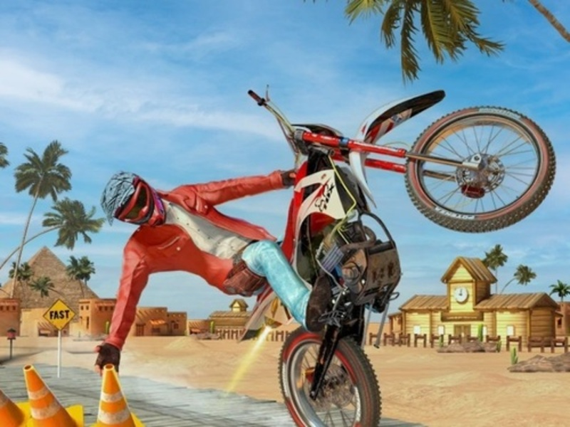 Xogo Racing de motocross en liña