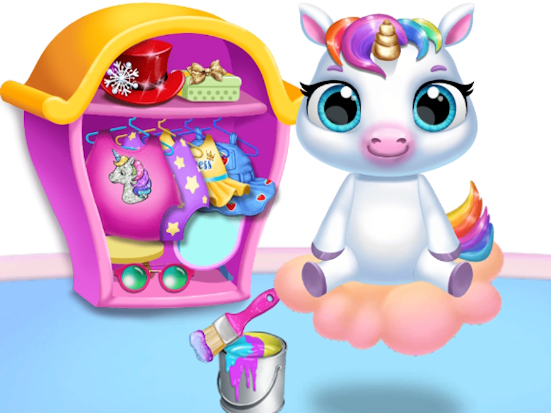 Xogo My Baby Unicorn - Pony Care 2 en liña
